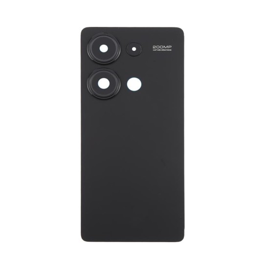 Tampa Traseira+Lente da Câmera Xiaomi Redmi Note 13 Pro 4G Preto